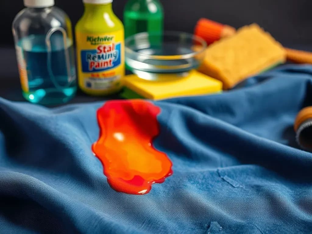 Jak usunąć farbę z ubrania - skuteczne sposoby na trudne plamy