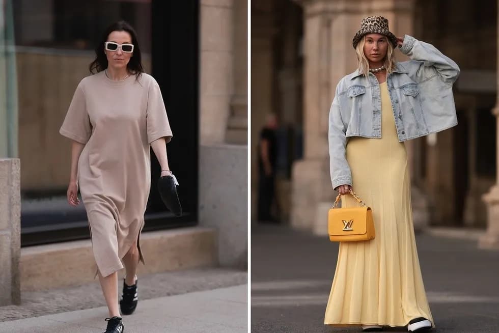 Buty sportowe do sukienki stylizacje: jak łączyć je na różne okazje