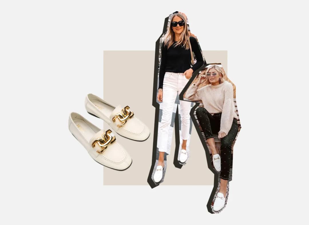 Stylizacje z beżowymi mokasynami damskimi - inspiracje na każdą okazję