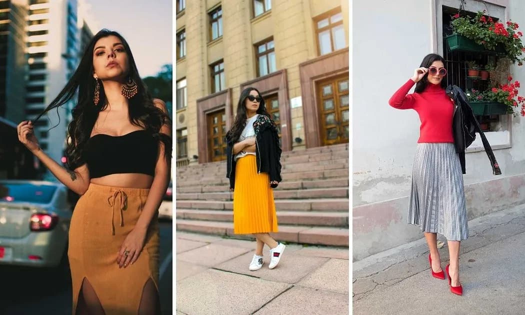 Stylizacje z długą spódnicą: jak łączyć je z innymi elementami garderoby?