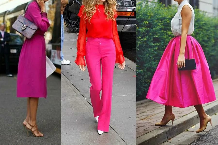 Fuksja stylizacje – jak ożywić swoją garderobę intensywnym kolorem?