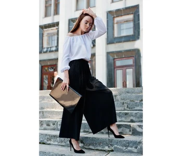 Najlepsze stylizacje z czarnymi spodniami, które zachwycą na każdą okazję